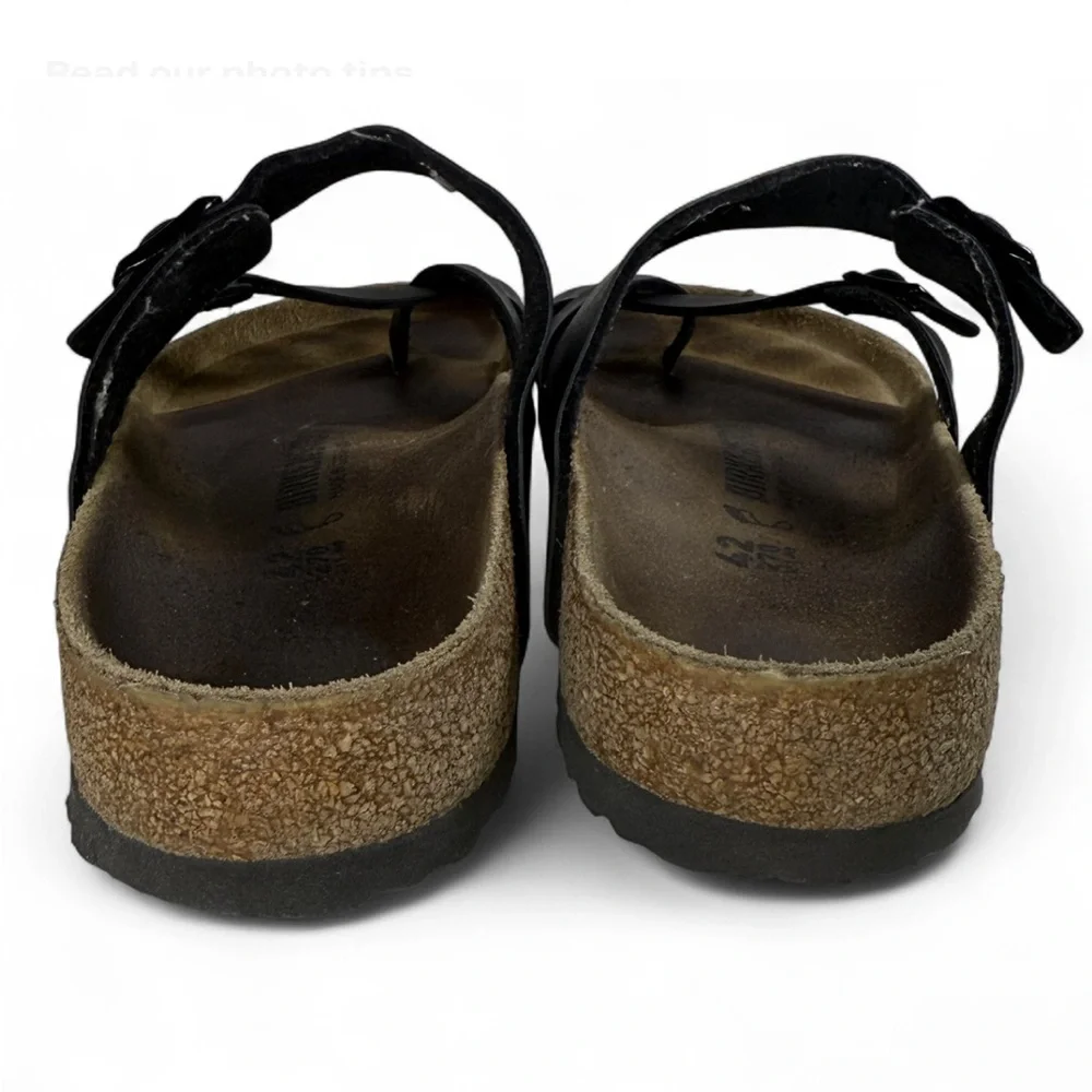 Birkenstock Mayari Sandal Size 42 Women 11 Men 9 Dark Brown - Picture 3 of 8
